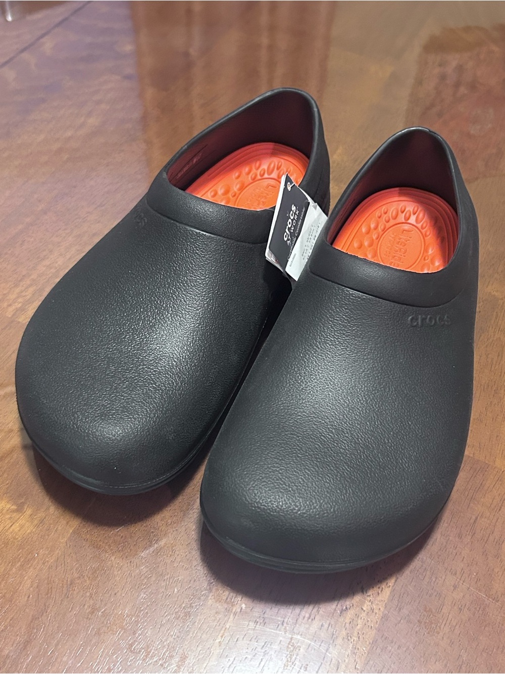 Crocs Bistro Pro LiteRide Work Clog Black - Men’s 9 / Women’s 11 - Slip On - NWT